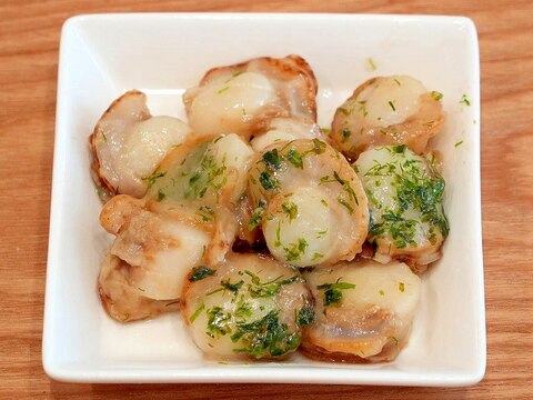 ベビーほたての青海苔あんかけ風☆冷凍弁当向け